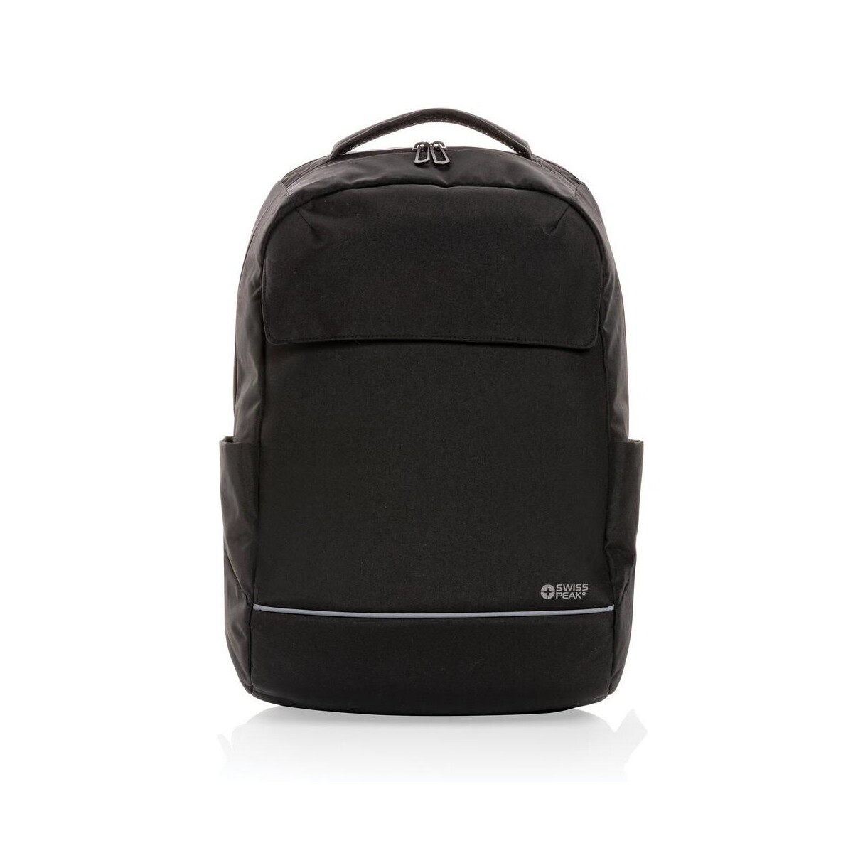 Torby na laptopa z logo – plecak na laptopa 15,6″ swiss peak brooke aware™ rpet P763.031__B_4 Plecak na laptopa 15,6