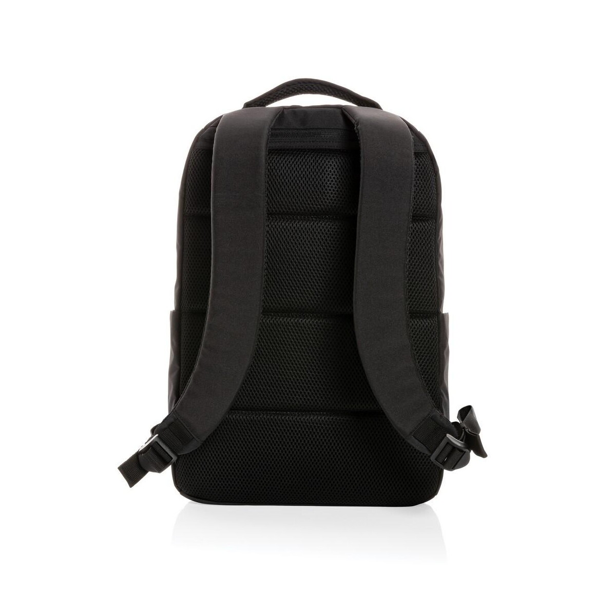 Torby na laptopa z logo – plecak na laptopa 15,6″ swiss peak brooke aware™ rpet P763.031__B_5 Plecak na laptopa 15,6