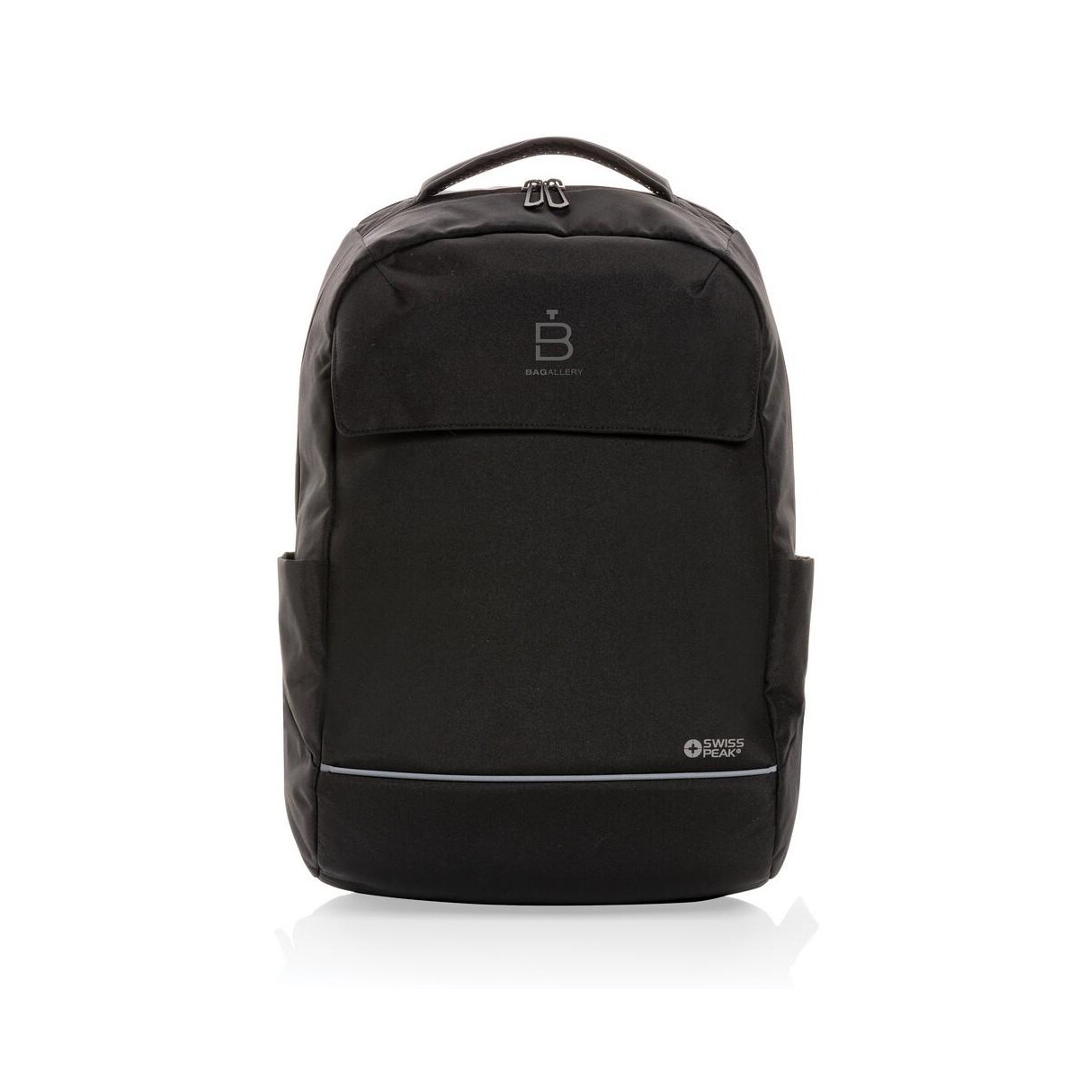 Torby na laptopa z logo – plecak na laptopa 15,6″ swiss peak brooke aware™ rpet P763.031__D_100 Plecak na laptopa 15,6