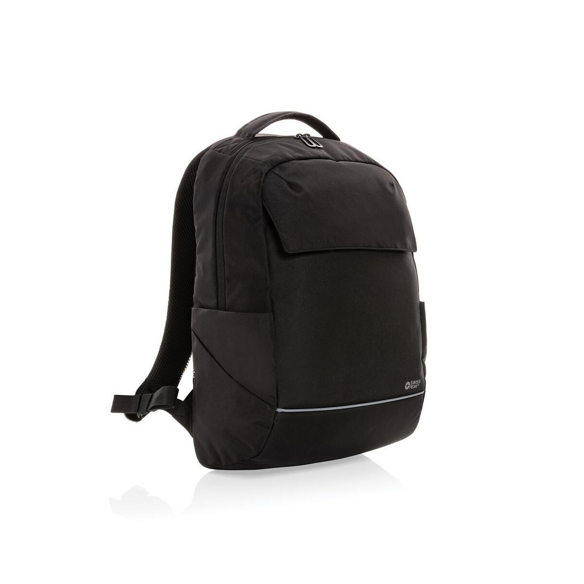 Torby na laptopa z logo – plecak na laptopa 15,6″ swiss peak brooke aware™ rpet P763.031__S_0 Plecak na laptopa 15,6