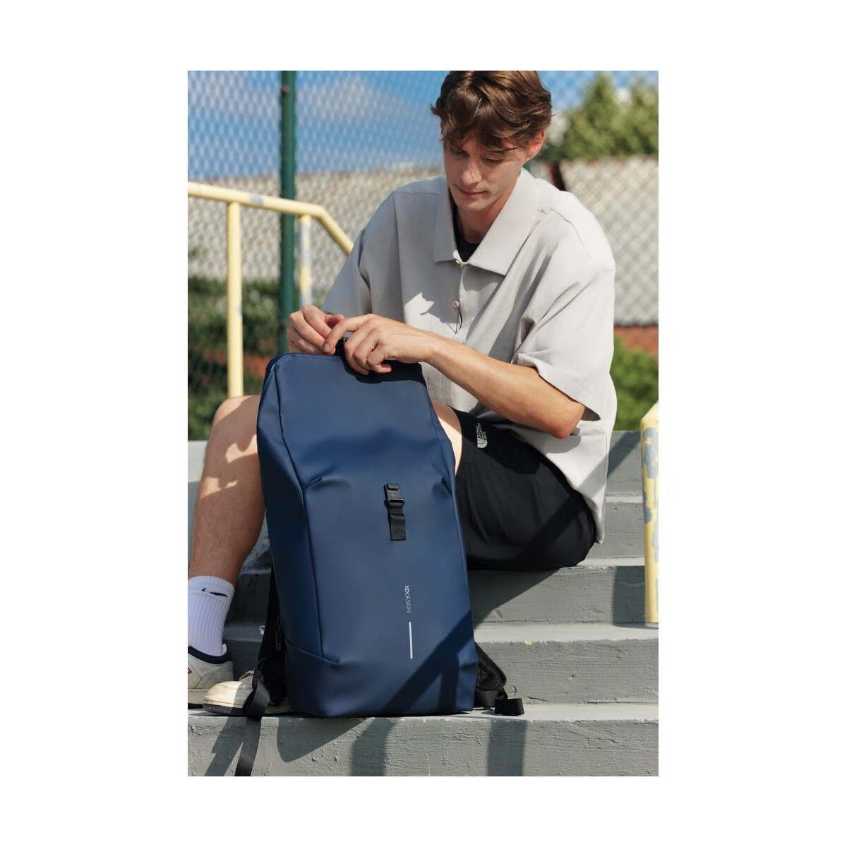 Torby na laptopa z logo – plecak na laptopa 16″ urban flap-top P706.2625__M_412 Plecak na laptopa 16