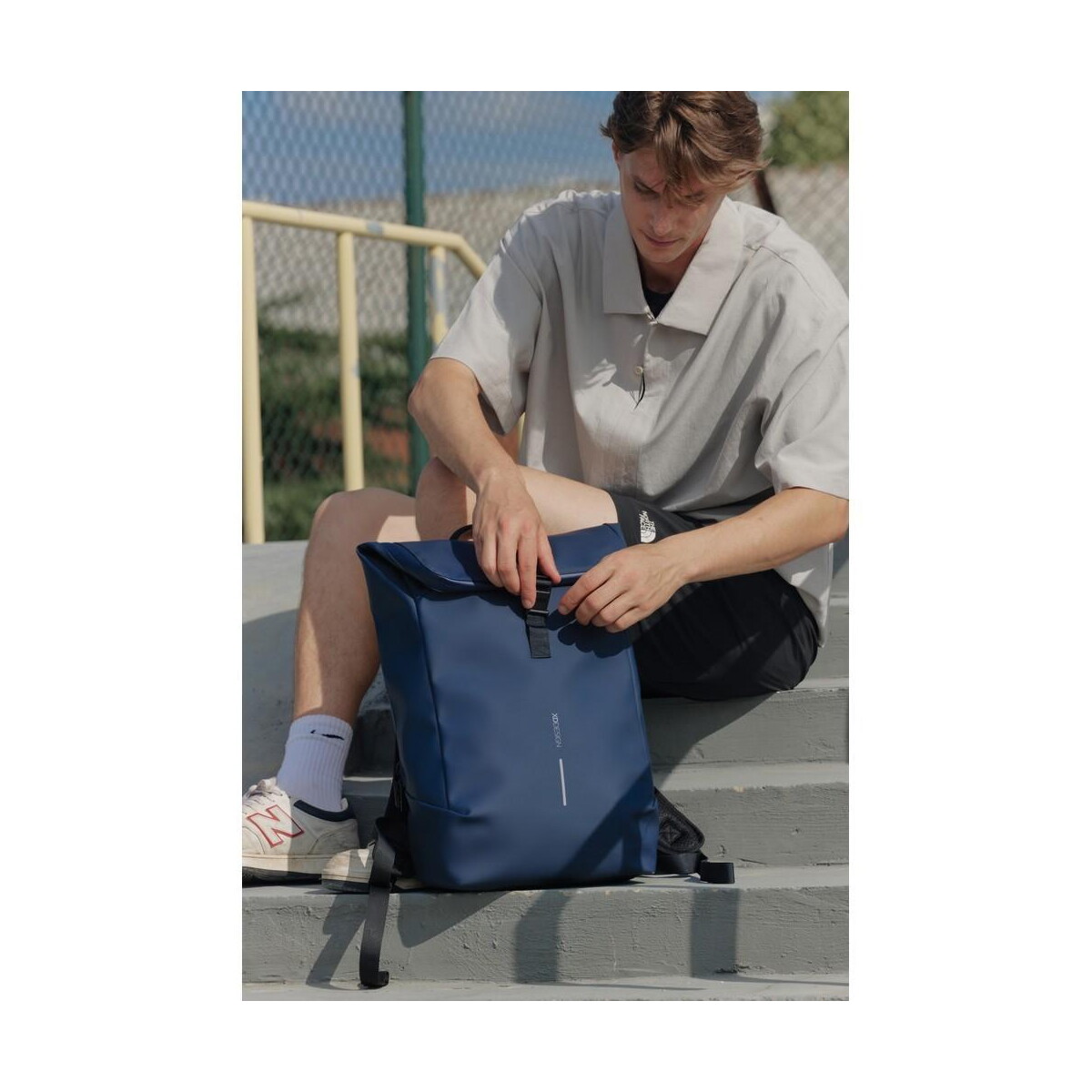 Torby na laptopa z logo – plecak na laptopa 16″ urban flap-top P706.2625__M_413 Plecak na laptopa 16