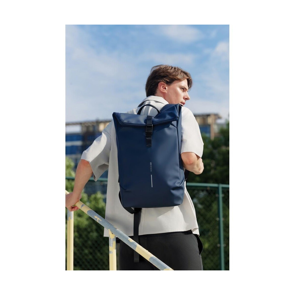 Torby na laptopa z logo – plecak na laptopa 16″ urban flap-top P706.2625__M_414 Plecak na laptopa 16
