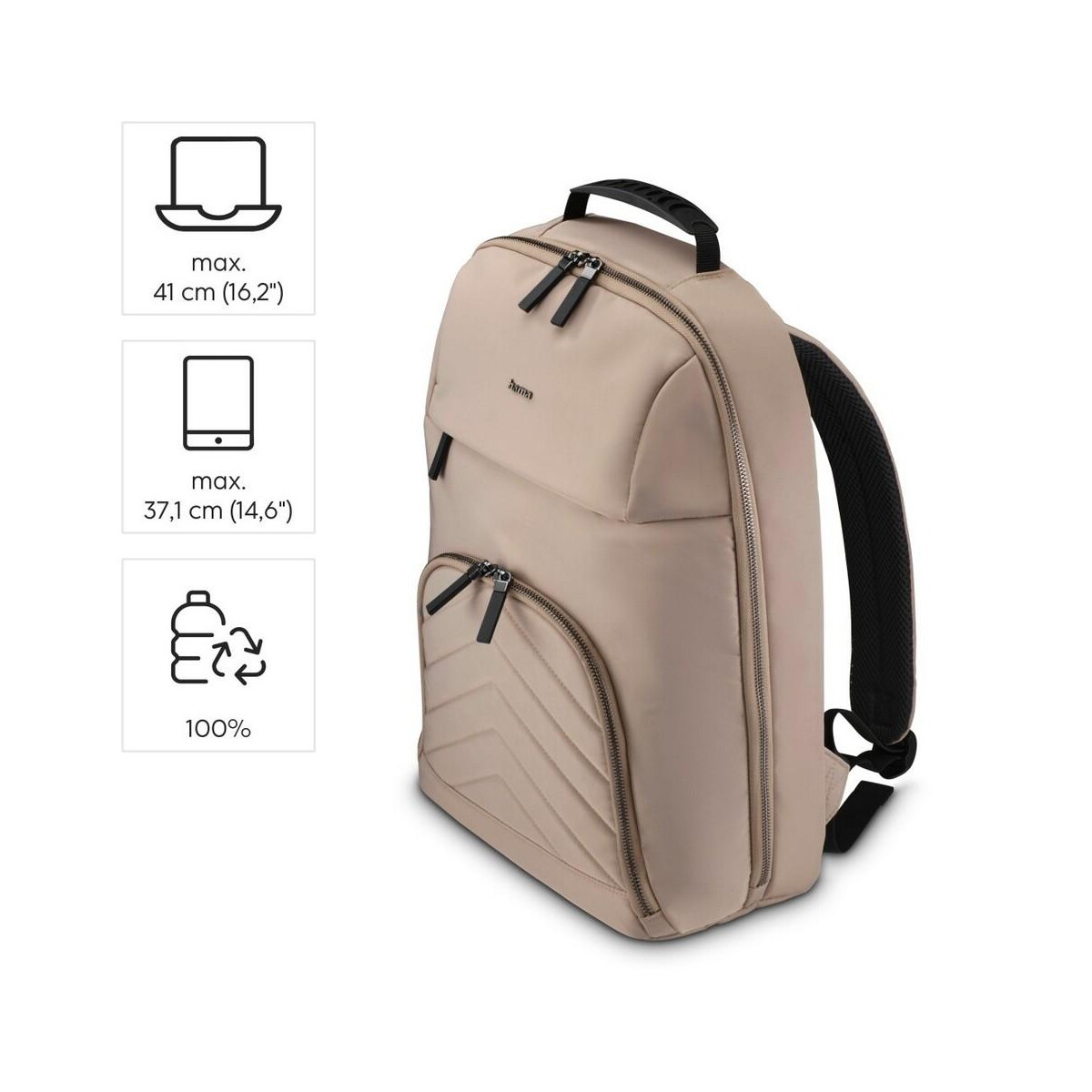 Torby na laptopa z logo – plecak na laptopa 16,2″ hama lightweight premium VH041-20_AAA04 Plecak na laptopa 16,2