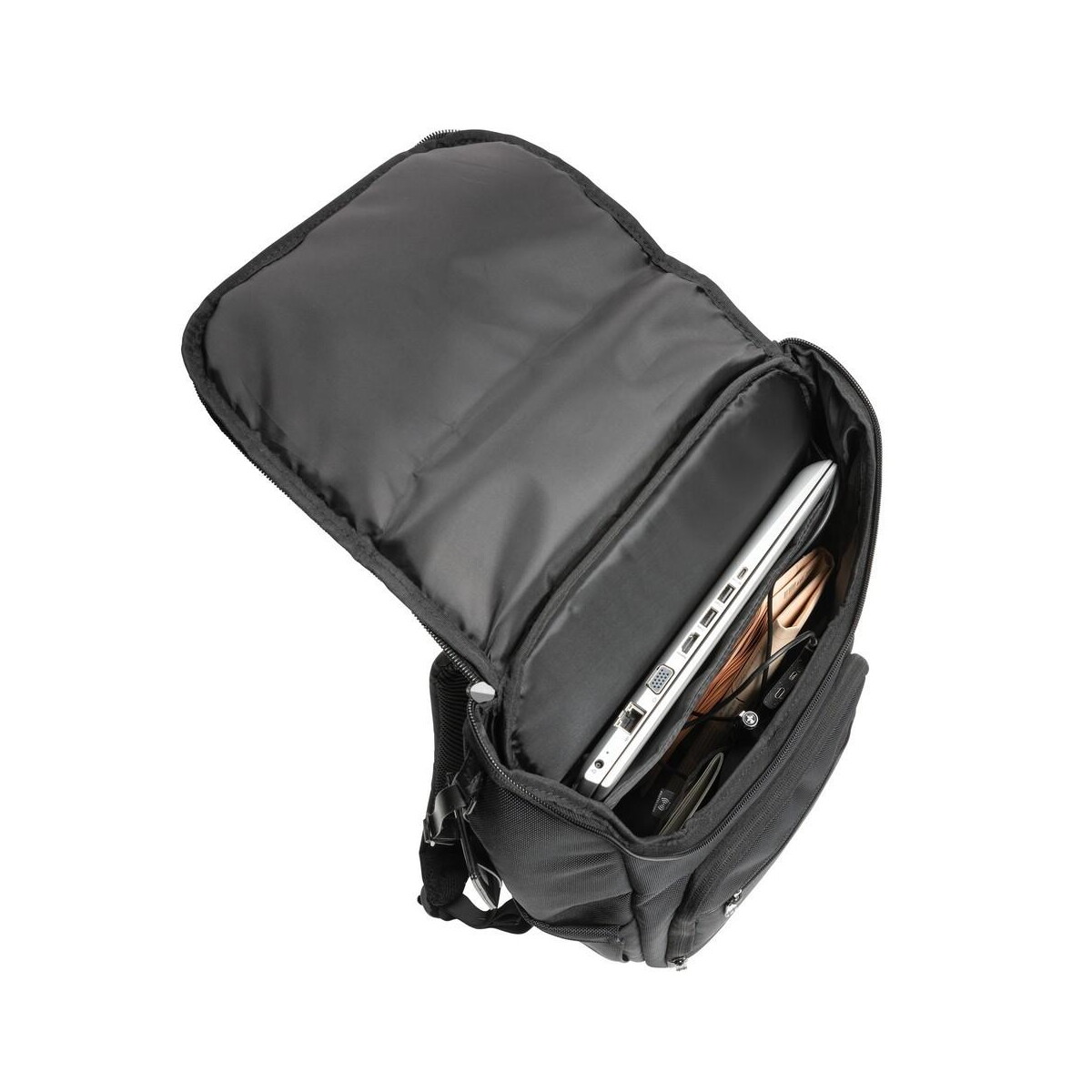Torby na laptopa z logo – plecak na laptopa swiss peak 15,6″, ochrona rfid P762.881__B_9 Plecak na laptopa Swiss Peak 15,6