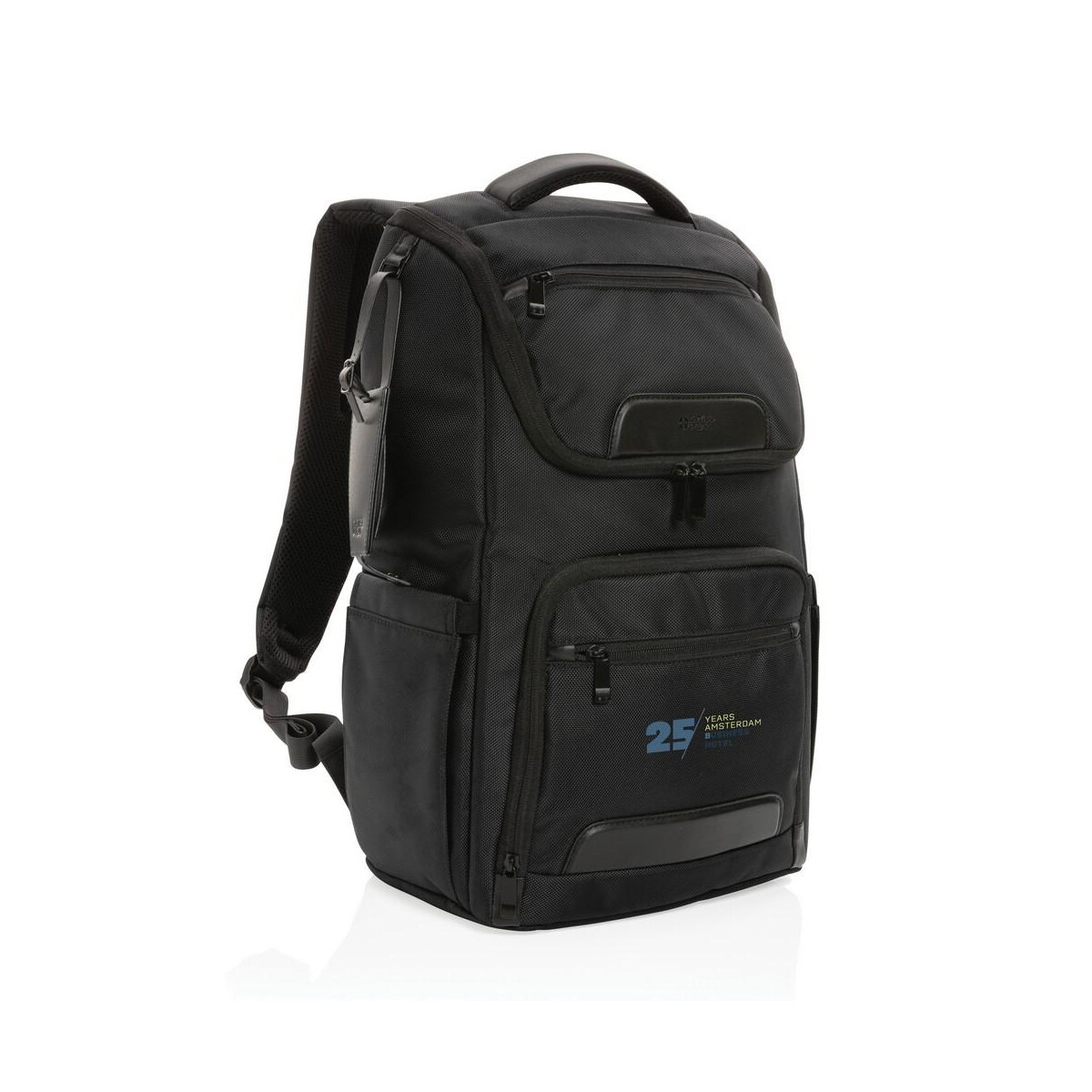Torby na laptopa z logo – plecak na laptopa swiss peak 15,6″, ochrona rfid P762.881__D_100 Plecak na laptopa Swiss Peak 15,6