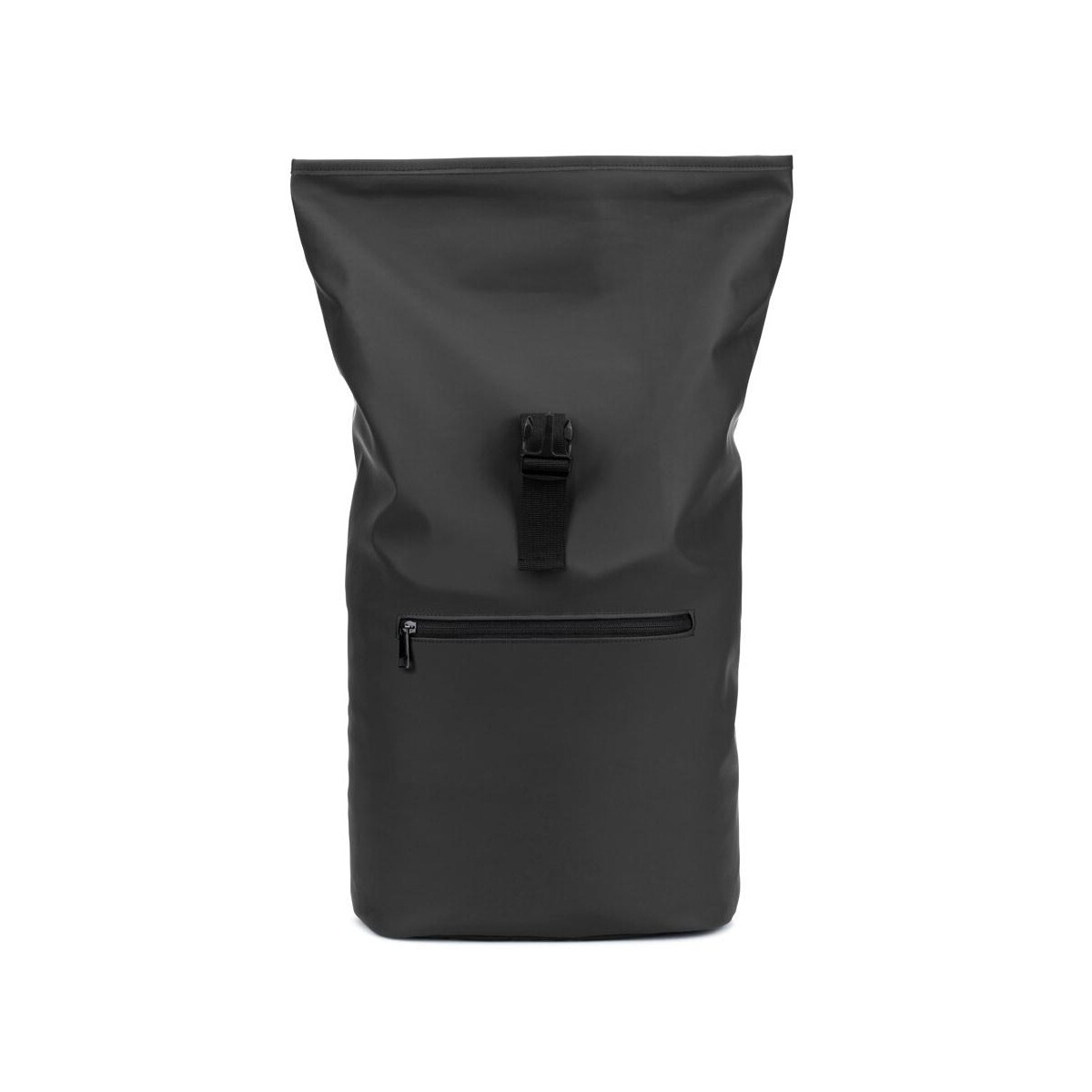 Torby na laptopa z logo – portland. plecak z poliuretanu z rolowaną górą i kieszenią na laptopa 16″ 92534_103-f PORTLAND. Plecak z poliuretanu z rolowaną górą i kieszenią na laptopa 16