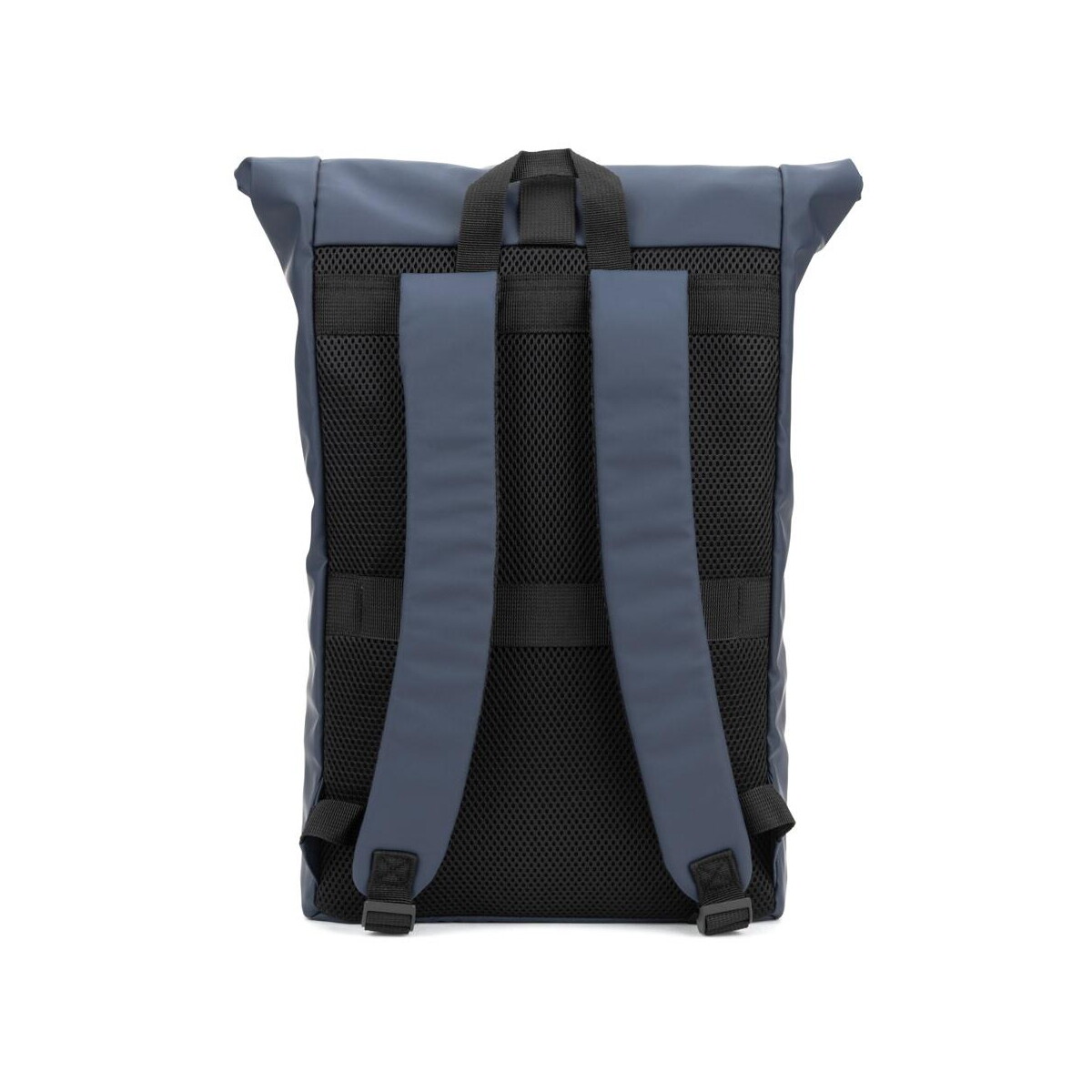 Torby na laptopa z logo – portland. plecak z poliuretanu z rolowaną górą i kieszenią na laptopa 16″ 92534_104-b PORTLAND. Plecak z poliuretanu z rolowaną górą i kieszenią na laptopa 16