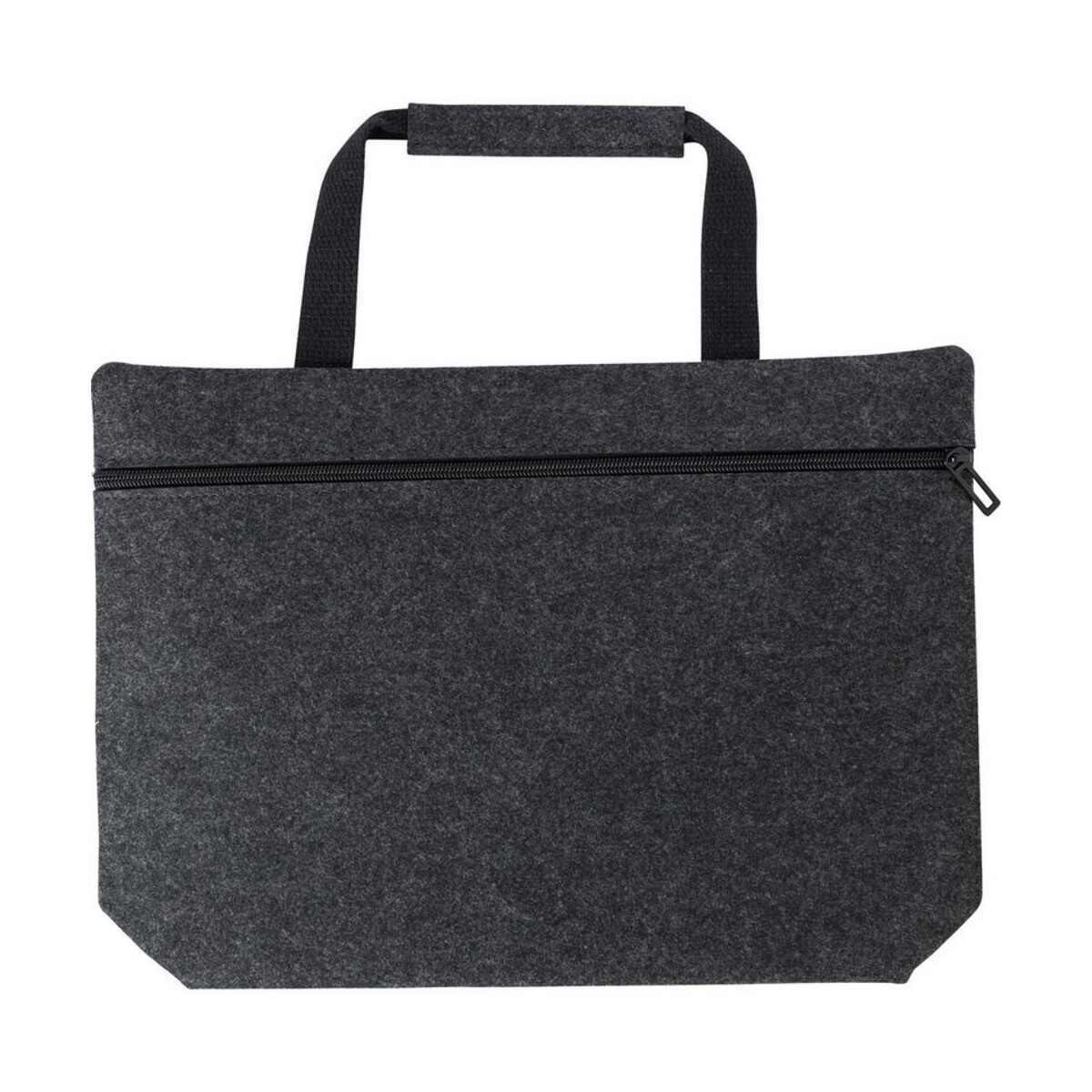 Torby na laptopa z logo – torba na laptopa 15″ z filcu rpet V1255-15_AAB01 Torba na laptopa 15