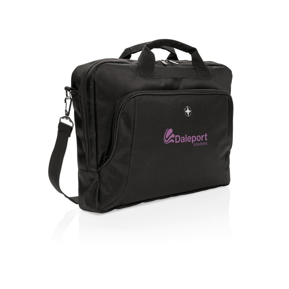 Torby na laptopa z logo – torba na laptopa 15,6″ swiss peak deluxe P762.090__D_100 Torba na laptopa 15,6
