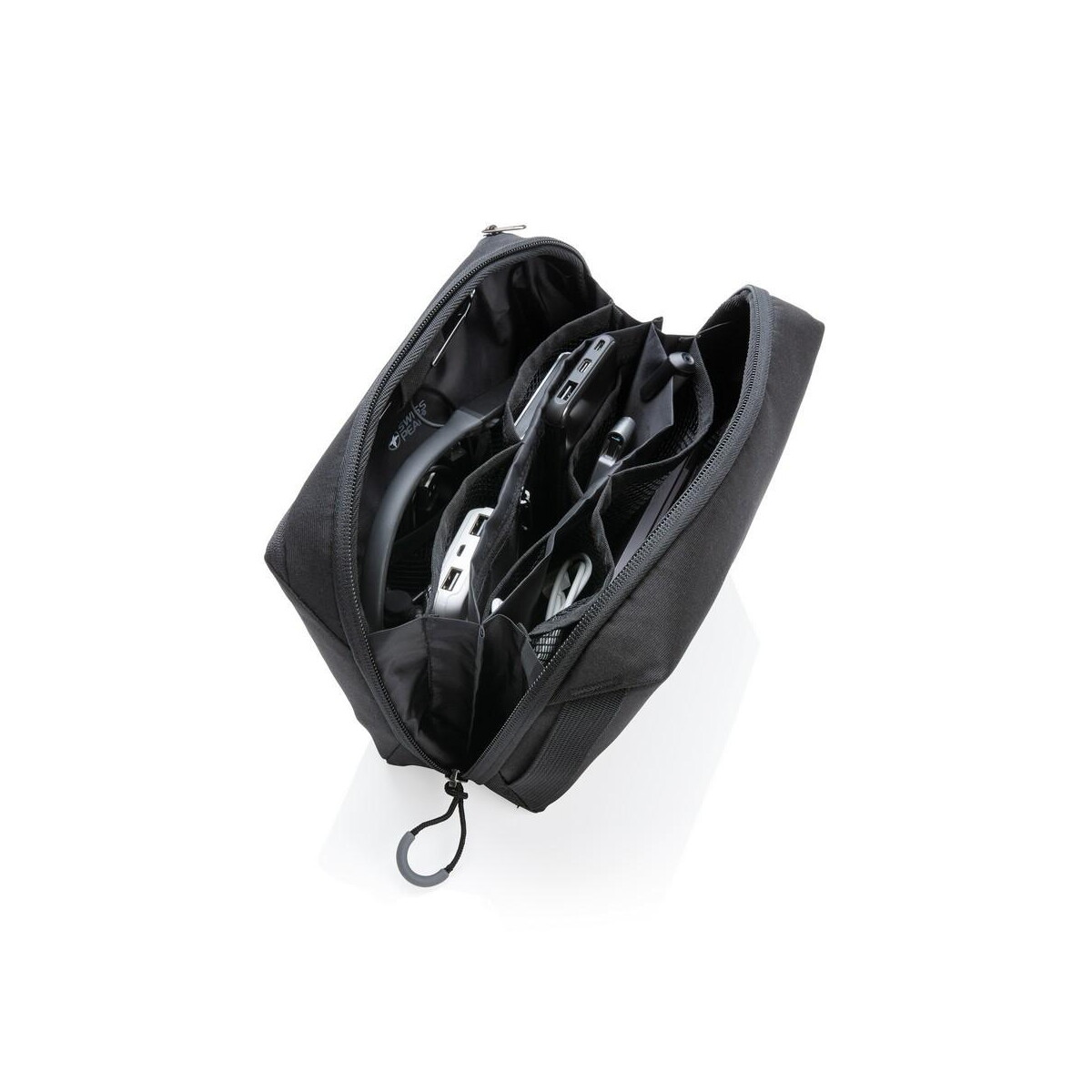 Torby na laptopa z logo – wielofunkcyjna torba swiss peak aware™ rpet P820.391__B_5 Wielofunkcyjna torba Swiss Peak AWARE™ RPET P820.391__B_5