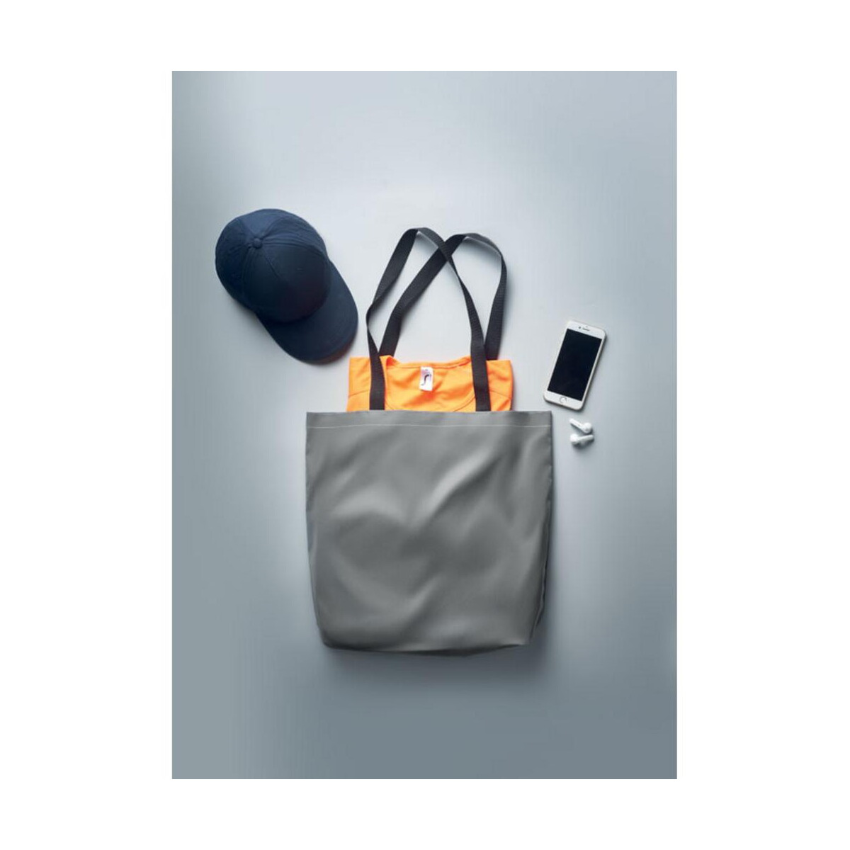 Torby na zakupy z logo – odblaskowa torba na zakupy visi tote mo6302-16-ambiant Odblaskowa torba na zakupy VISI TOTE mo6302-16-ambiant