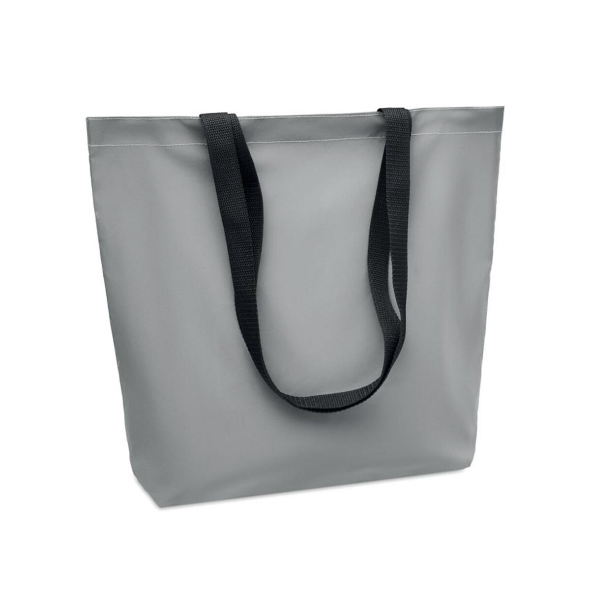 Torby na zakupy z logo – odblaskowa torba na zakupy visi tote mo6302-16-side Odblaskowa torba na zakupy VISI TOTE mo6302-16-side