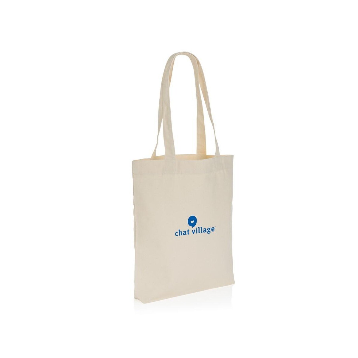 Torby na zakupy z logo – torba na zakupy impact aware™, bawełna z recyklingu P762.930__D_100 Torba na zakupy Impact AWARE™, bawełna z recyklingu P762.930__D_100