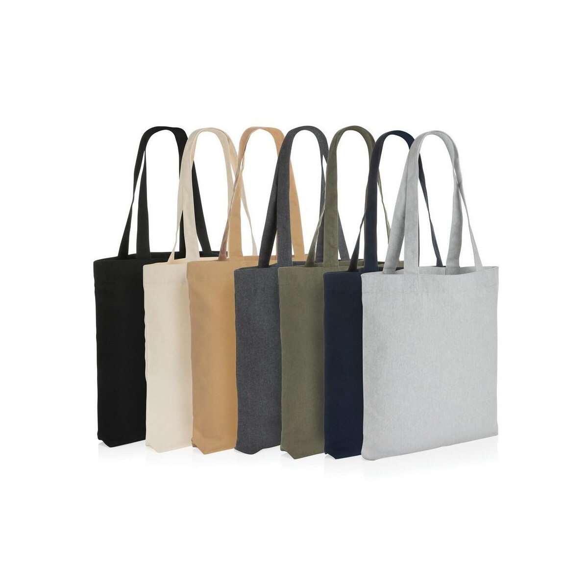 Torby na zakupy z logo – torba na zakupy impact aware™, bawełna z recyklingu P762.930__G_300 Torba na zakupy Impact AWARE™, bawełna z recyklingu P762.930__G_300