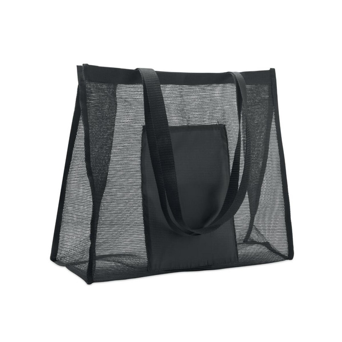Torby na zakupy z logo – torba na zakupy z siatki rpet limp mo2836-03 Torba na zakupy z siatki RPET LIMP mo2836-03