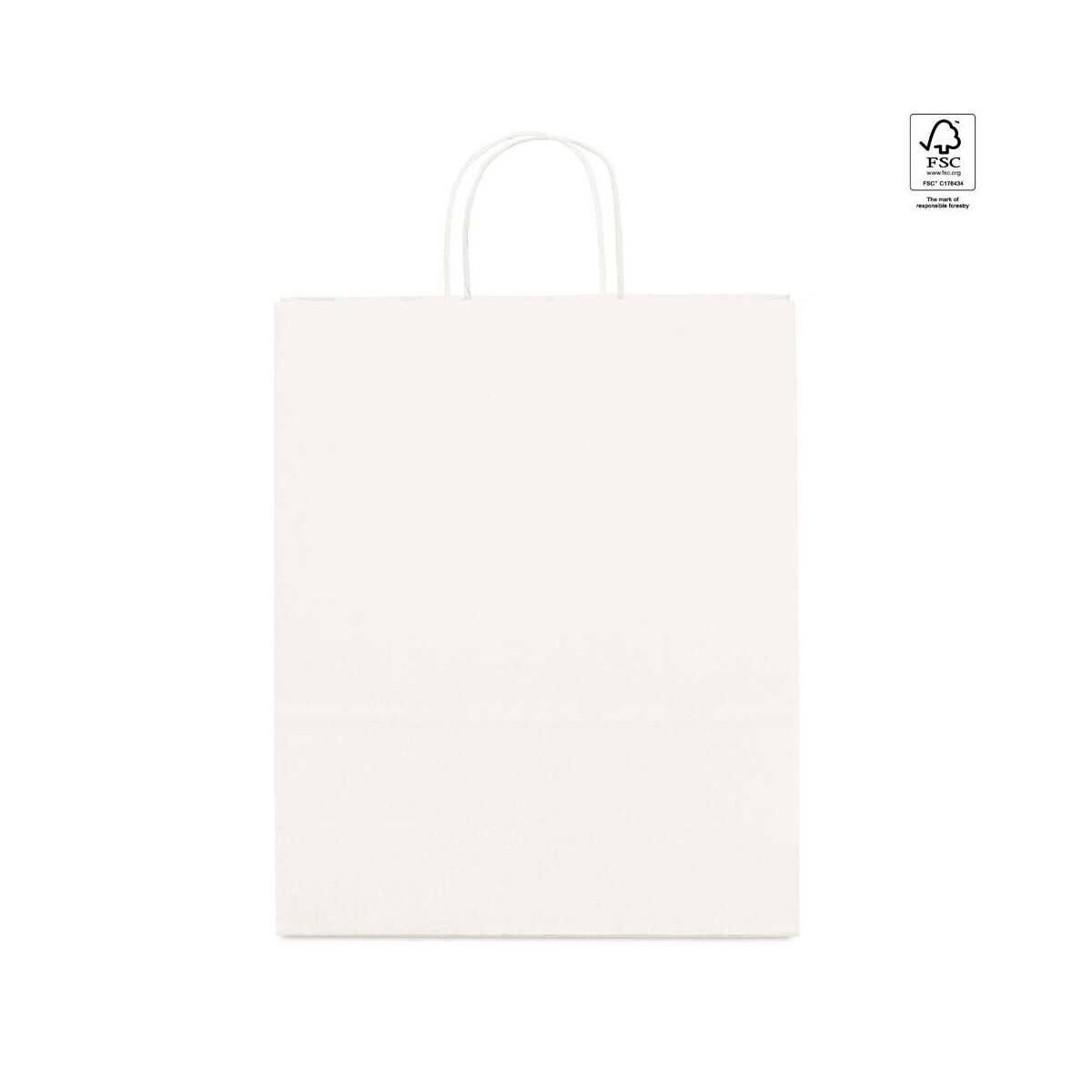 Torby papierowe z logo – grant. torba z papieru kraftowego (100 g/m²) 92873_106-a GRANT. Torba z papieru kraftowego (100 g/m²) 92873_106-a