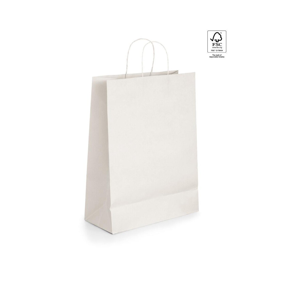 Torby papierowe z logo – grant. torba z papieru kraftowego (100 g/m²) 92873_106 GRANT. Torba z papieru kraftowego (100 g/m²) 92873_106