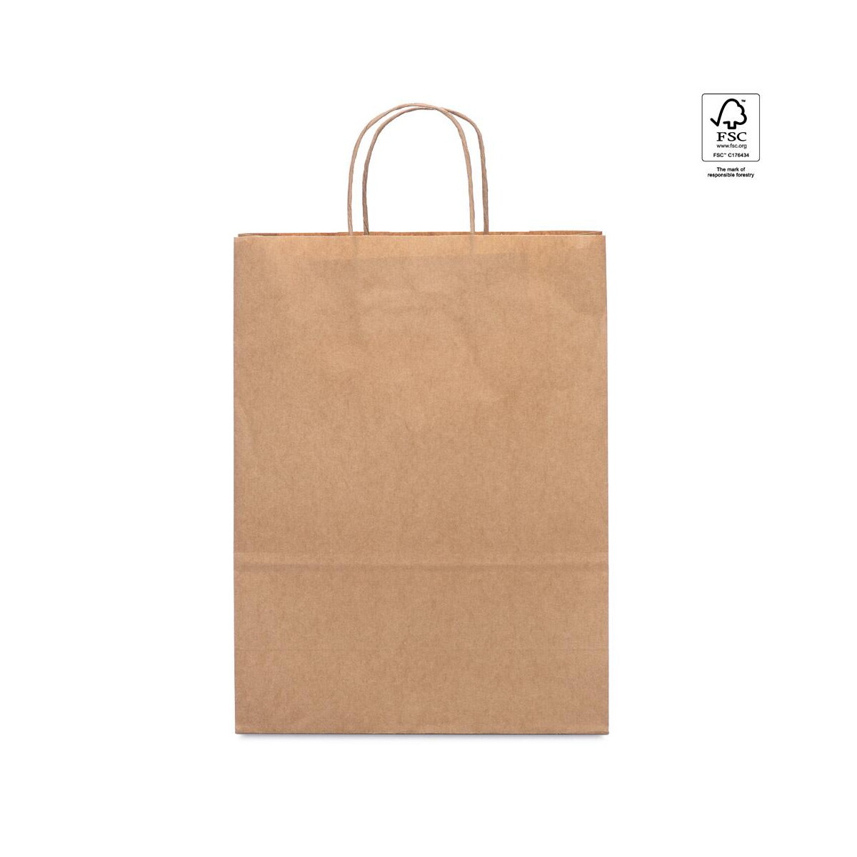 Torby papierowe z logo – leia. torba z papieru kraftowego (115 g/m²) 92875_160-a LEIA. Torba z papieru kraftowego (115 g/m²) 92875_160-a