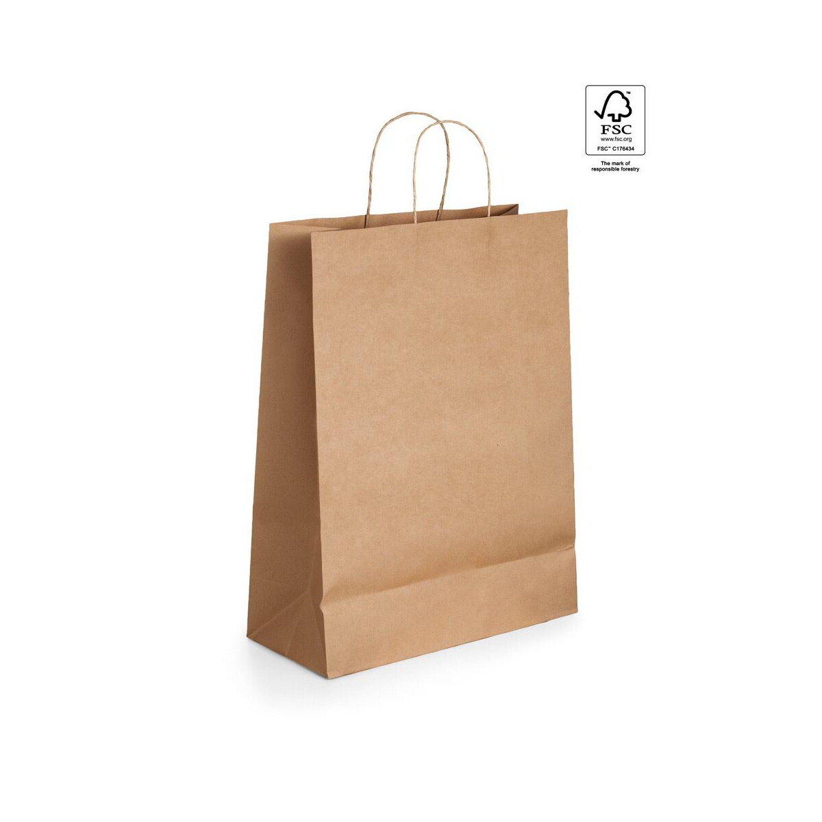 Torby papierowe z logo – leia. torba z papieru kraftowego (115 g/m²) 92875_160 LEIA. Torba z papieru kraftowego (115 g/m²) 92875_160