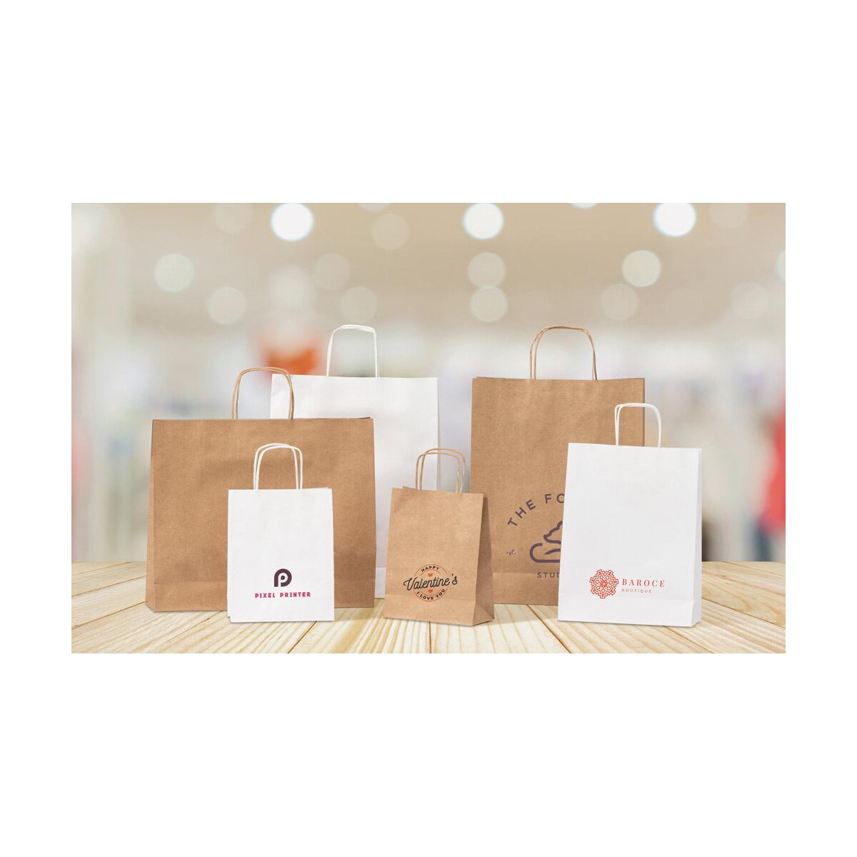 Torby papierowe z logo – leia. torba z papieru kraftowego (115 g/m²) 92875_amb LEIA. Torba z papieru kraftowego (115 g/m²) 92875_amb