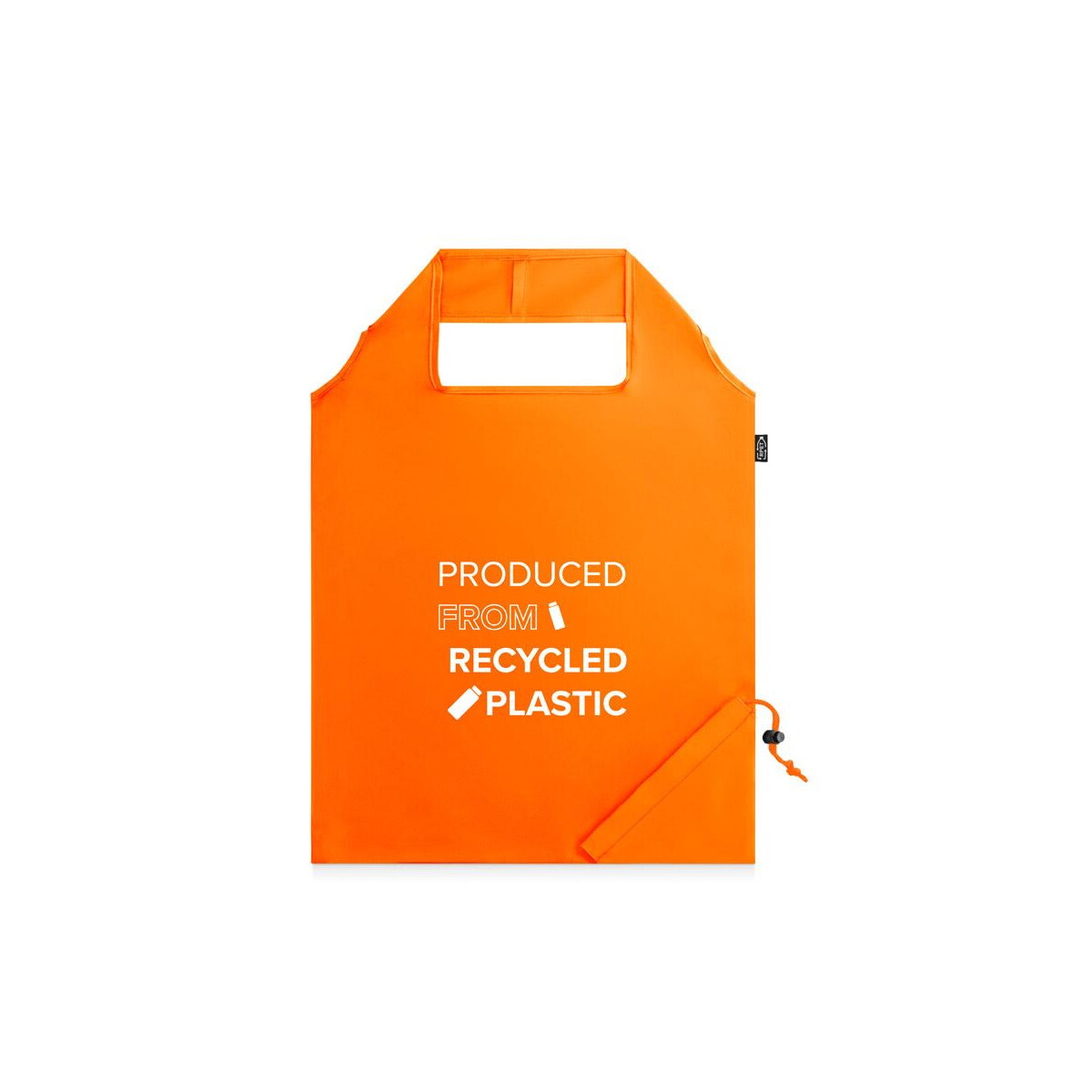 Torby składane z logo – beira. składana torba 190t poliester z recyklingu (100% rpet) 92930_128-logo BEIRA. Składana torba 190T poliester z recyklingu (100% rPET) 92930_128-logo