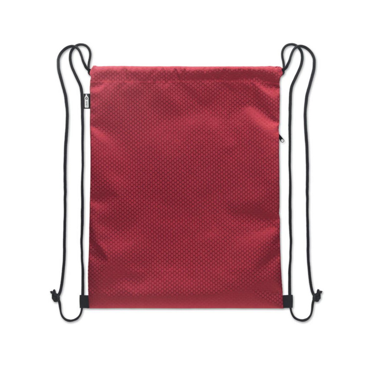 Torby sportowe z logo – worek ze sznurkiem 420d rpet daykit mo2920-02-side Worek ze sznurkiem 420D RPET DAYKIT mo2920-02-side