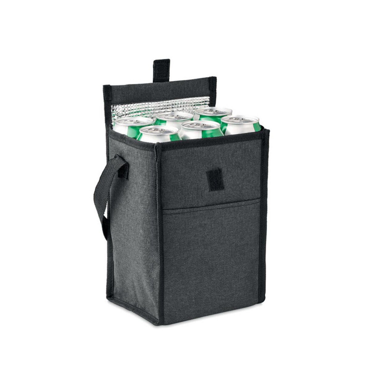 Torby termiczne z logo – 600d rpet chłodząca torba bobe mo6462-03-side 600D RPET chłodząca torba BOBE mo6462-03-side