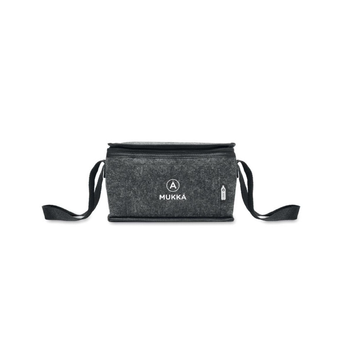 Torby termiczne z logo – filcowa torba chłodząca rpet fooler mo2464-15-print Filcowa torba chłodząca RPET FOOLER mo2464-15-print