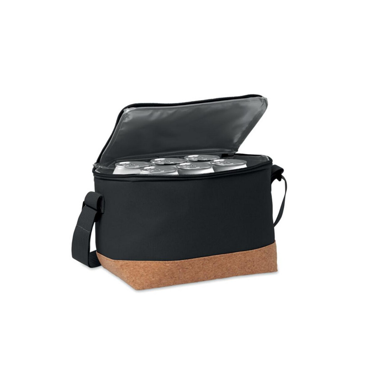 Torby termiczne z logo – torba chłodząca 600d rpet koeler mo2504-03-side Torba chłodząca 600D RPET KOELER mo2504-03-side