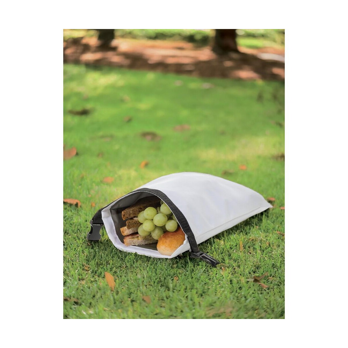Torby termiczne z logo – zwijana torba termoizolacyjna snackstrap P422.5503__M_401 Zwijana torba termoizolacyjna Snackstrap P422.5503__M_401