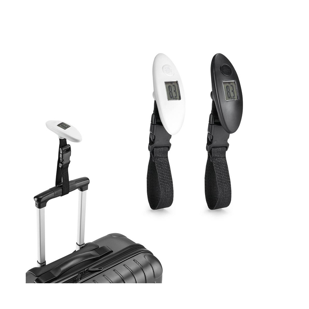 CHECKIN. Mini waga cyfrowa z ABS 97388_set