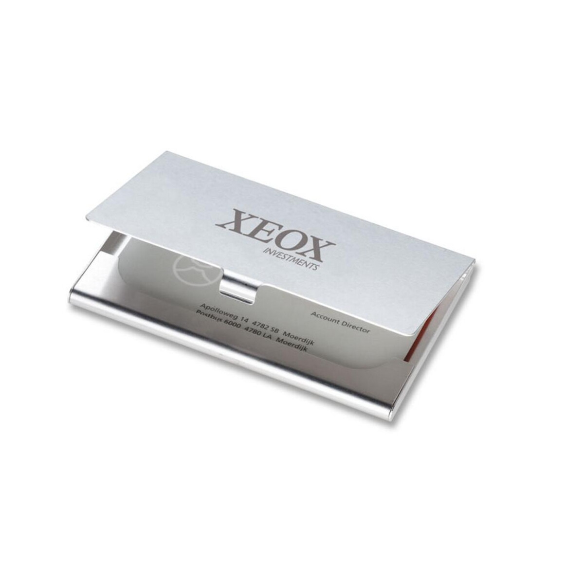 Wizytowniki z logo – aluminiowy wizytownik epsom kc2225-17-print Aluminiowy wizytownik EPSOM kc2225-17-print