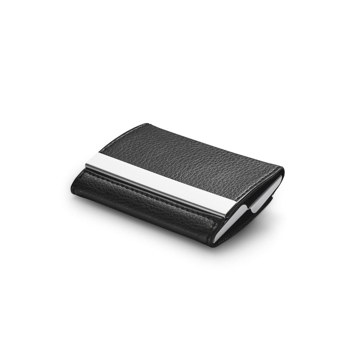Wizytowniki z logo – lone. podwójne etui na karty z metalu i pu 93318_103-c LONE. Podwójne etui na karty z metalu i PU 93318_103-c