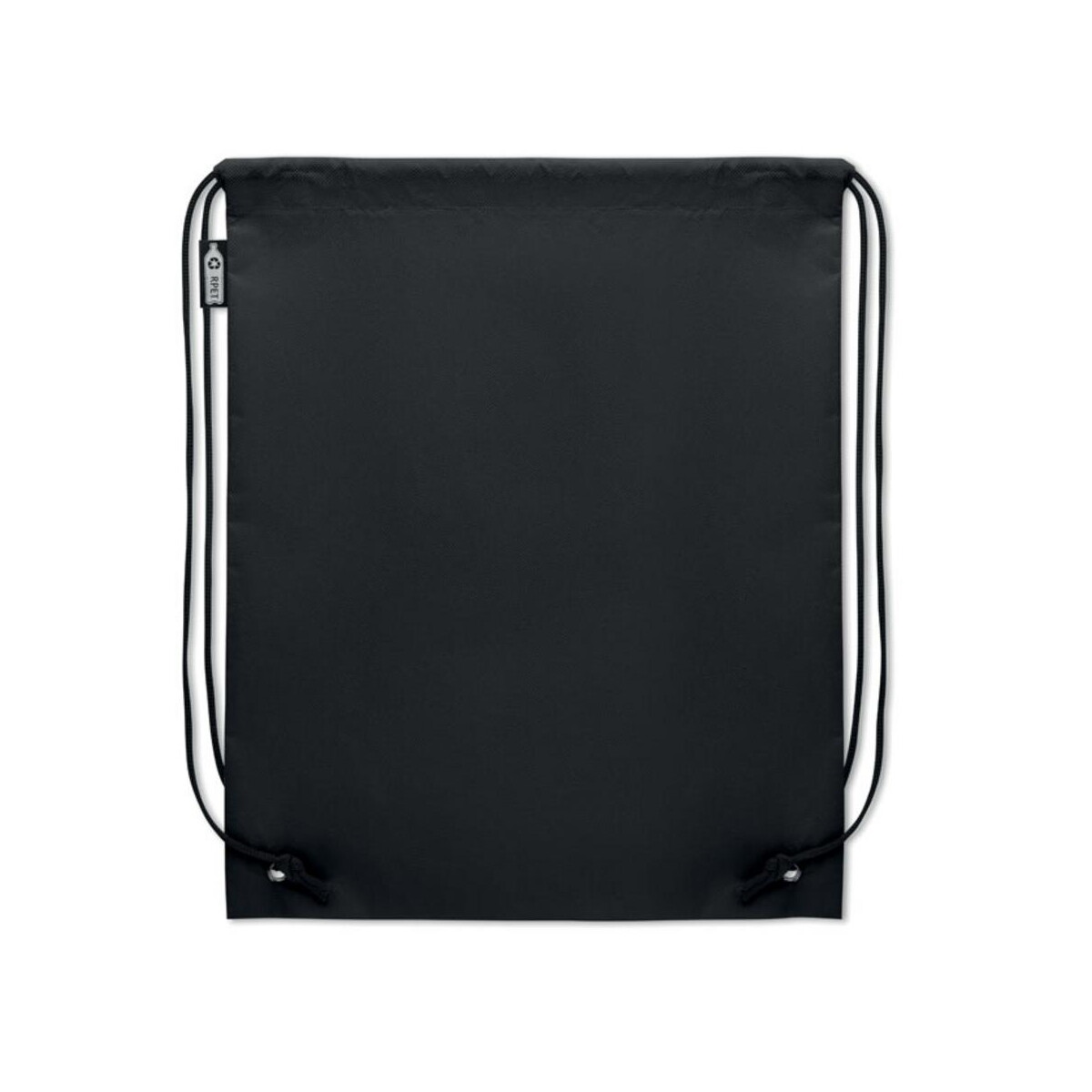 Workoplecaki z logo – worek ze sznurkiem z rpet daffy rpet mo2809-03-side Worek ze sznurkiem z RPET DAFFY RPET mo2809-03-side