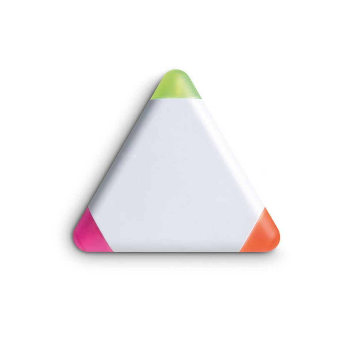 Zakreślacze z logo – trójkątny zakreślacz, 3 kolory triangulo mo7818-06 Trójkątny zakreślacz, 3 kolory TRIANGULO mo7818-06