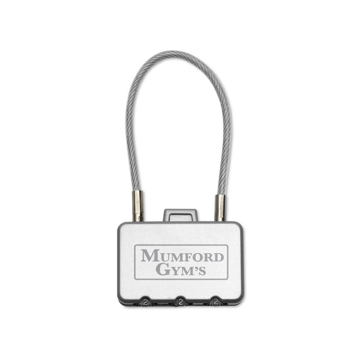 Zawieszki do bagażu z logo – kłódka do bagażu. threecode mo8354-16-print Kłódka do bagażu. THREECODE mo8354-16-print
