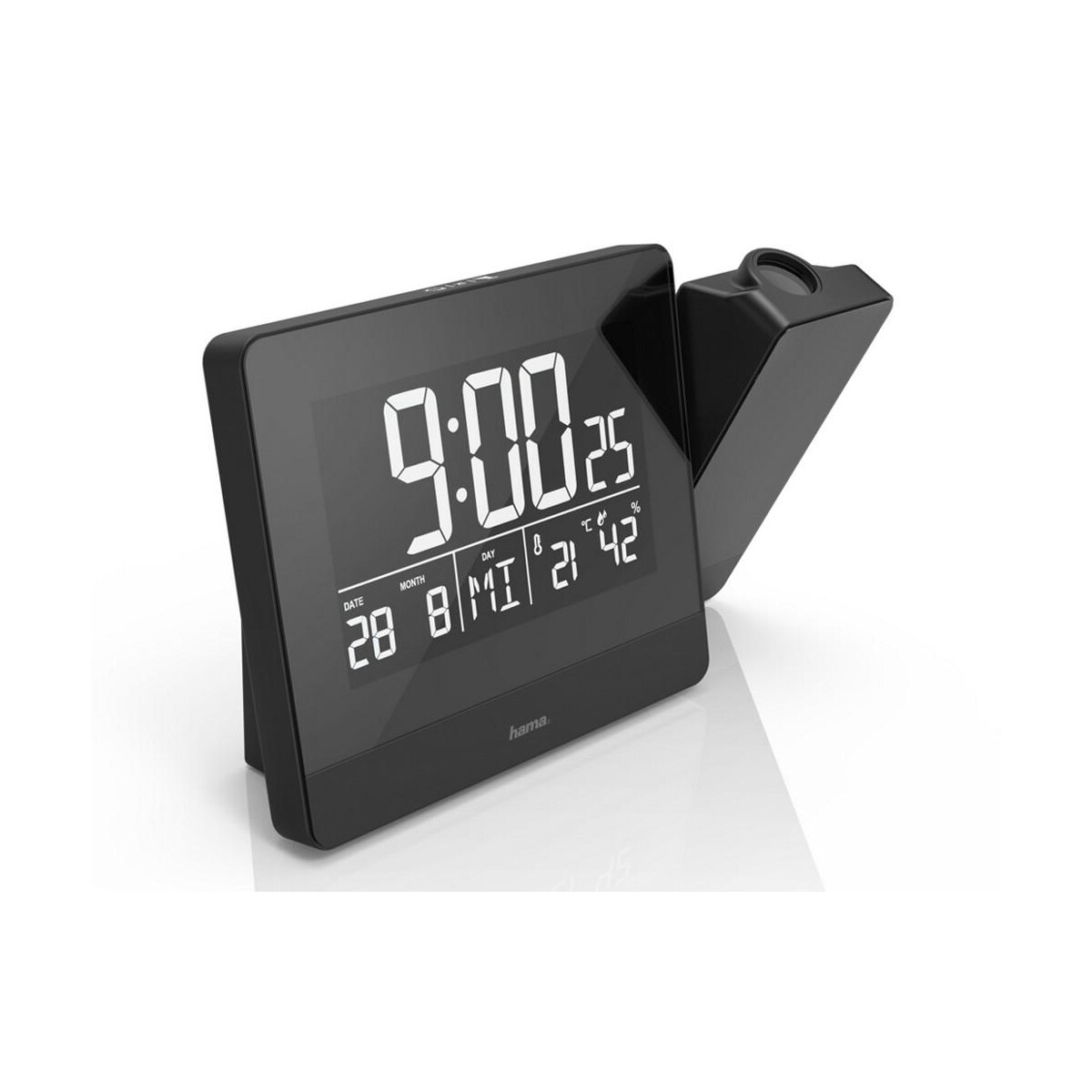 Zegar, budzik z projektorem Hama Plus Charge VH062-03_AAA01