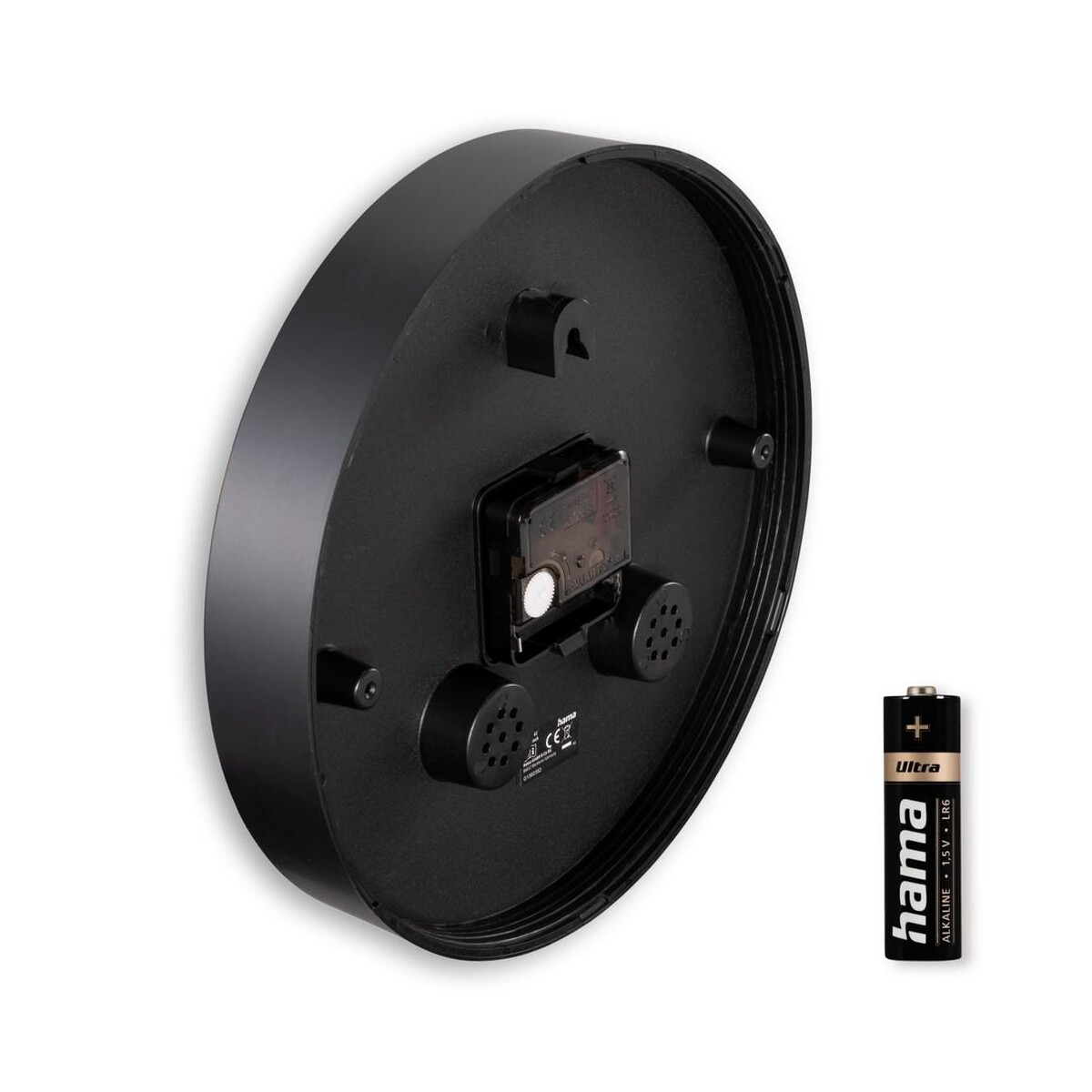 Zegary z logo – zegar ścienny z termometrem i higrometrem hama VH054-03_AAA03 Zegar ścienny z termometrem i higrometrem Hama VH054-03_AAA03