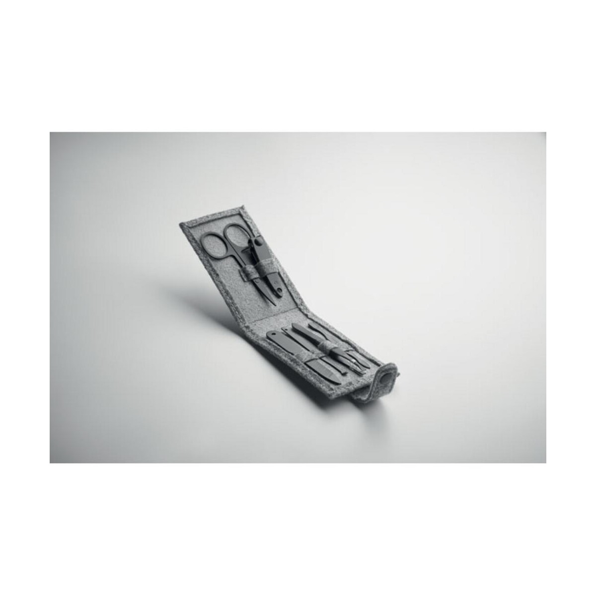 Zestawy do manicure z logo – 6-el zestaw manicure filc rpet nailkit felt mo2140-07-detail 6-el zestaw manicure filc RPET NAILKIT FELT mo2140-07-detail