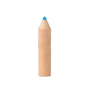6 kredek w drewnianym pudełku PETIT COLORET mo9875-40