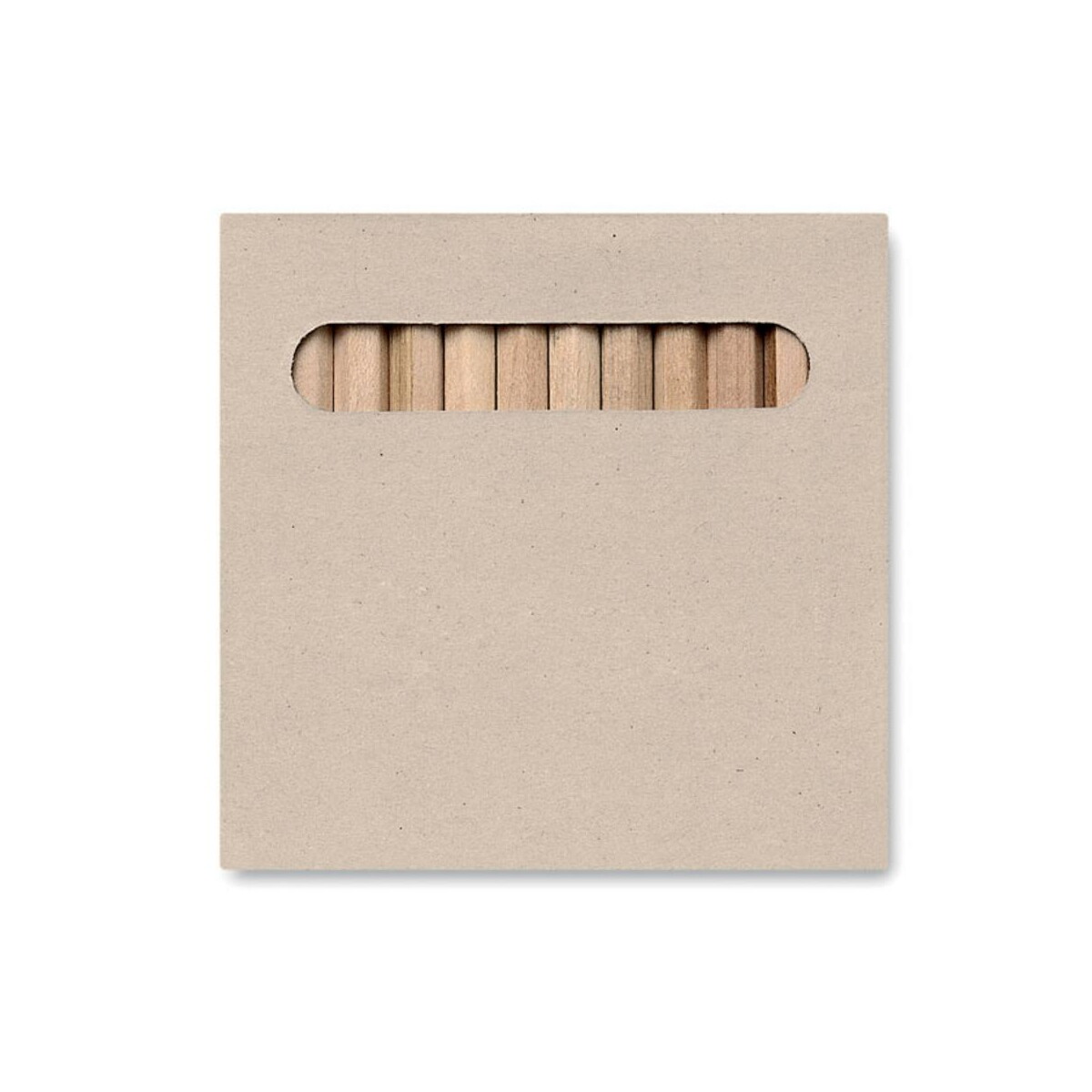 Zestawy kredek z logo – komplet 12 kredek w pudełku arcolor it1047-01-open Komplet 12 kredek w pudełku ARCOLOR it1047-01-open