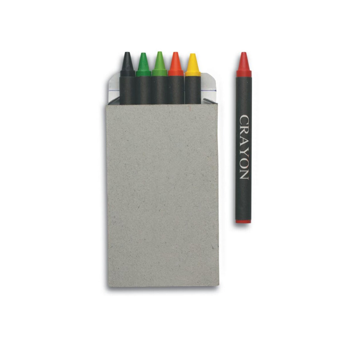 Zestawy kredek z logo – komplet 6 kredek w pudełku brabo it2172-99a Komplet 6 kredek w pudełku BRABO it2172-99a
