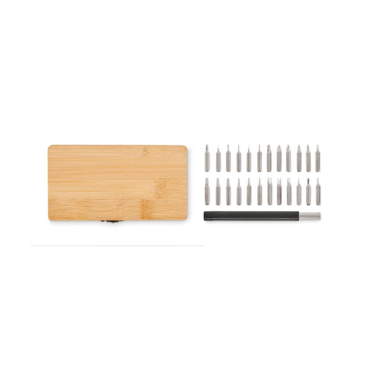 Zestawy narzędzi z logo – 24-częściowy zestaw narzędzi bamtool mo6756-40-back 24-częściowy zestaw narzędzi BAMTOOL mo6756-40-back