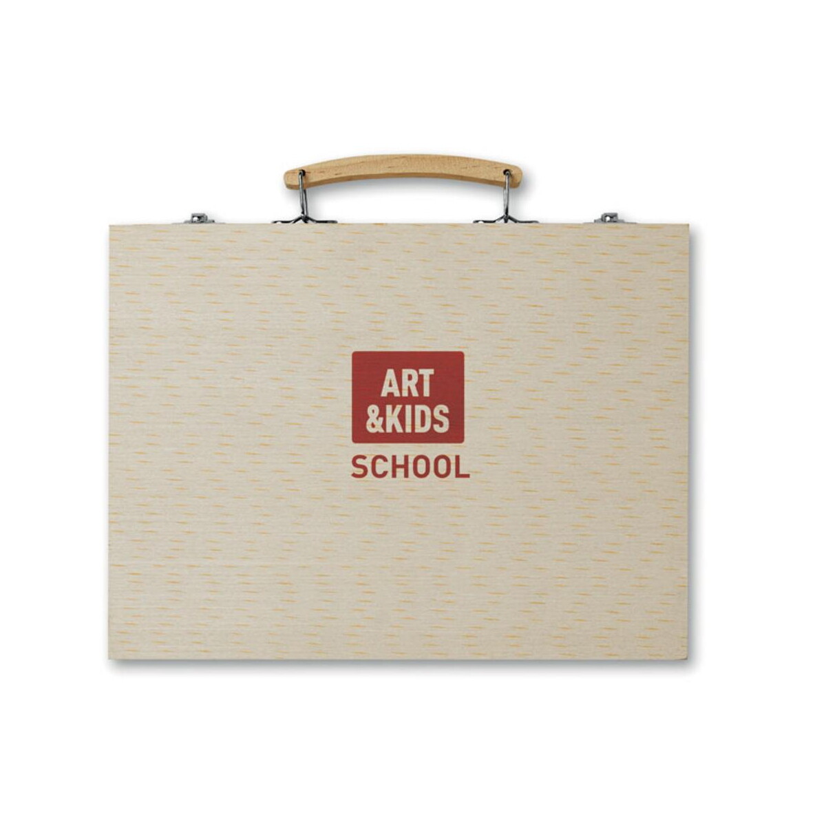 Zestawy piśmiennicze z logo – komplet artysty 67 części genio it2369-40-print Komplet artysty 67 części GENIO it2369-40-print