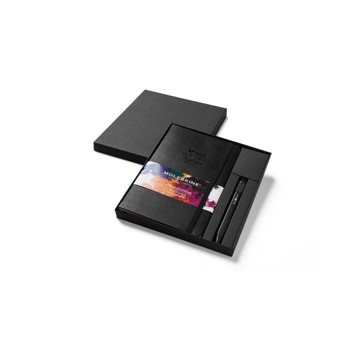 Zestawy prezentowe z logo – pudełko podarunkowe moleskine VM381-03_AAA02 Pudełko podarunkowe MOLESKINE VM381-03_AAA02
