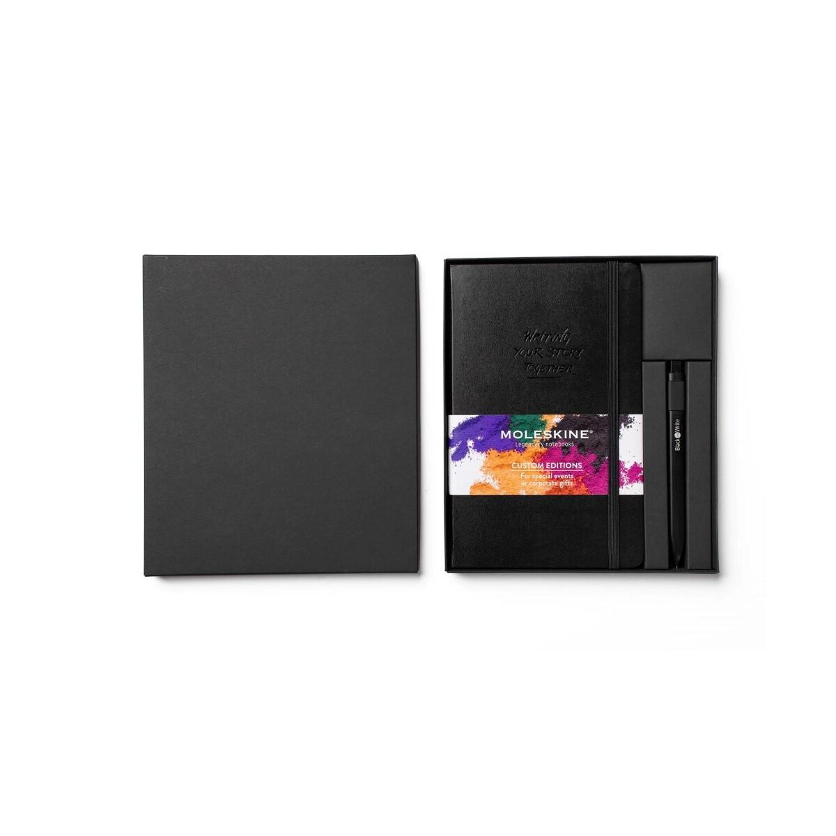 Zestawy prezentowe z logo – pudełko podarunkowe moleskine VM381-03_AAA05 Pudełko podarunkowe MOLESKINE VM381-03_AAA05