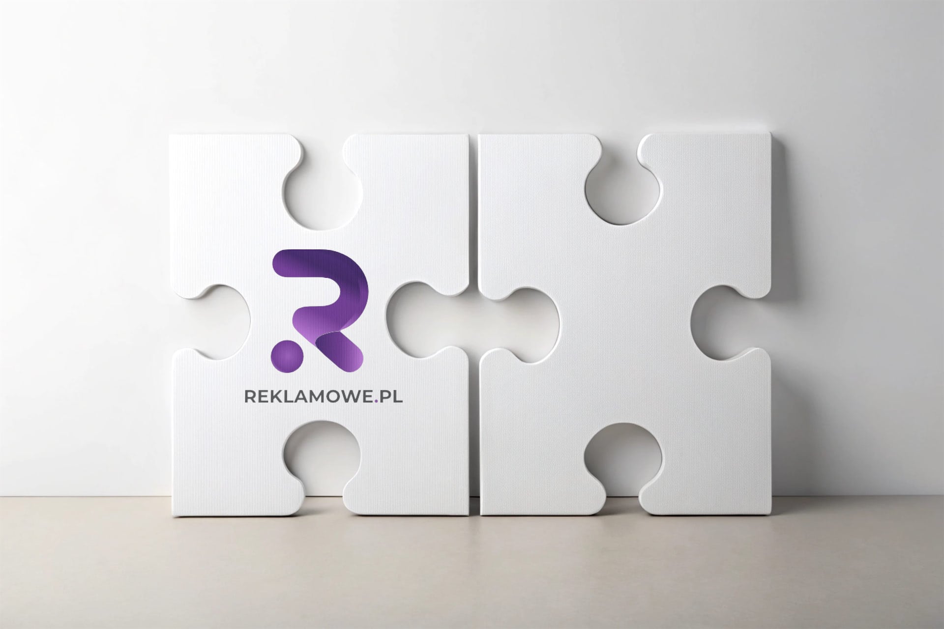 Puzzle reklamowe kilka słów o nas